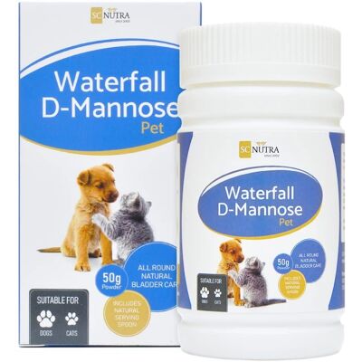 SC Nutra Waterfall D-Mannose Pet - 50g - Bladder Support SC Nutra Waterfall D-Mannose Pet - 50g - Bladder Support