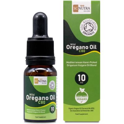 SC Nutra Organic Wild Oregano Oil C80 - 10ml SC Nutra Organic Wild Oregano Oil C80 - 10ml