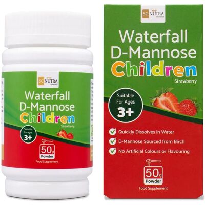 SC Nutra Strawberry Waterfall D-Mannose Children - Powder SC Nutra Strawberry Waterfall D-Mannose Children - Powder