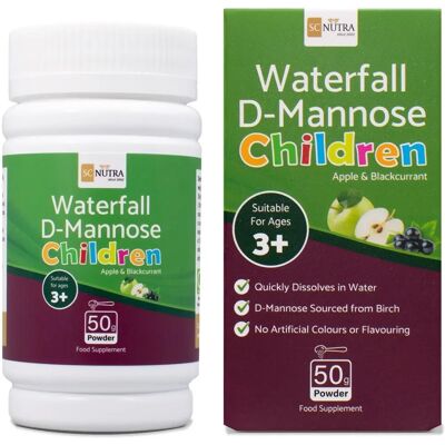 SC Nutra Waterfall D-Mannose Children - Apple & Blackcurrant Powder SC Nutra Waterfall D-Mannose Children - Apple & Blackcurrant Powder