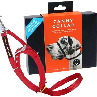 Canny Collar TG.6 Rood - Honden Trainingshalsband 48-53cm Canny Collar TG.6 Rood - Honden Trainingshalsband 48-53cm