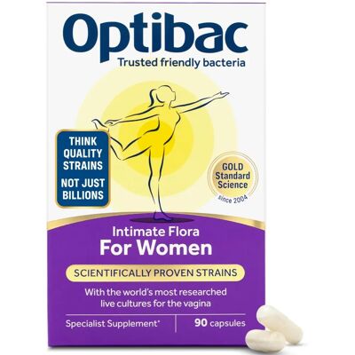 Optibac Probiotics for Women - Vegan Probiotic Supplement with 2.5 Billion Bacte Optibac Probiotics for Women - Vegan Probiotic Supplement with 2.5 Billion Bacte