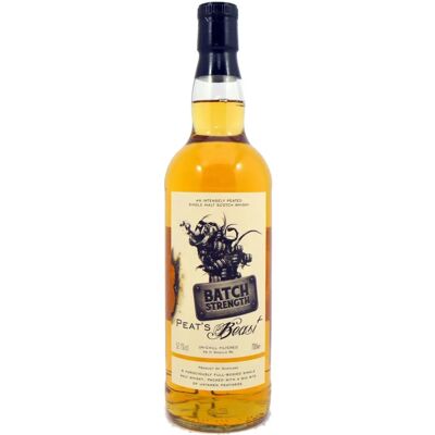 Peat's Beast Cask Strength Scotch Whisky - Heavy Peated, 0,7l Peat's Beast Cask Strength Scotch Whisky - Heavy Peated, 0,7l