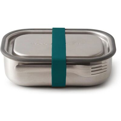 Black+Blum Blue BAM-SS-L005 Lunch Box - Stainless Steel, Leak-proof Black+Blum Blue BAM-SS-L005 Lunch Box - Stainless Steel, Leak-proof
