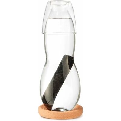 Black+Blum Personal Karaffe mit Aktivkohlefilter 800ml - Wasserflasche Black+Blum Personal Karaffe mit Aktivkohlefilter 800ml - Wasserflasche