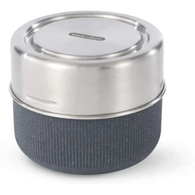 Black + Blum Slate Glas Lunchbox 600ml Auslaufsicher Leicht Mikrowellengeeignet Holzfaserbasis - Lunchbox Black + Blum Slate Glas Lunchbox 600ml Auslaufsicher Leicht Mikrowellengeeignet Holzfaserbasis - Lunchbox