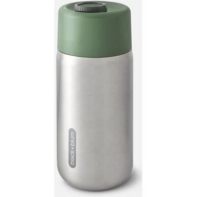 Tasse de Voyage black+blum - Olive - Isolée 340ml - Étanche - Publicité Tasse de Voyage black+blum - Olive - Isolée 340ml - Étanche - Publicité