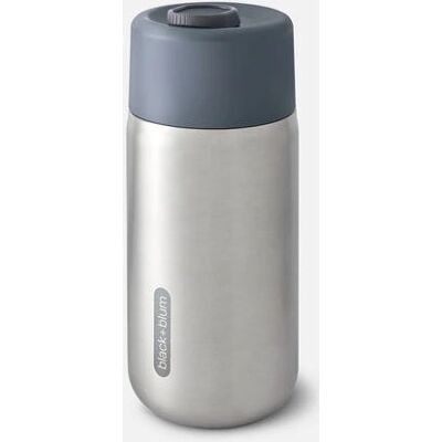 Gobelet de voyage isolé Black+Blum 0,34L Étanche Acier inoxydable Ardoise - Publicité Gobelet de voyage isolé Black+Blum 0,34L Étanche Acier inoxydable Ardoise - Publicité