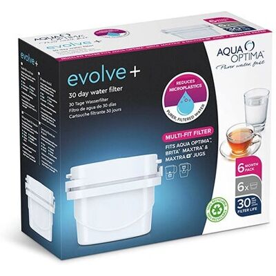 Aqua Optima Evolve+ - Cartucho de filtro de agua Aqua Optima Evolve+ - Cartucho de filtro de agua