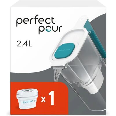 Aqua Optima - Perfect Pour 2.4L - Blue - Water Filter Jug Aqua Optima - Perfect Pour 2.4L - Blue - Water Filter Jug