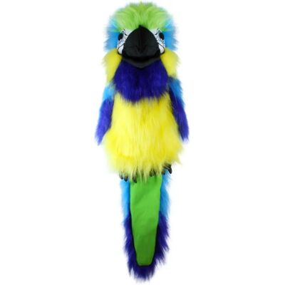 Puppet Co. Large Bird Macaw Puppet - Blue and Gold - Stage Puppet Puppet Co. Large Bird Macaw Puppet - Blue and Gold - Stage Puppet