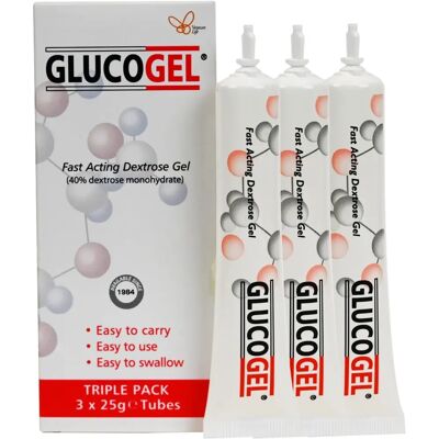 GlucoGel 25g Dextrosgel - Hypoglykemi Lindre GlucoGel 25g Dextrosgel - Hypoglykemi Lindre