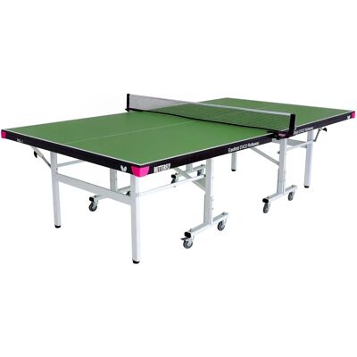 Butterfly Deluxe 22 Rollaway Table Tennis - Green Butterfly Deluxe 22 Rollaway Table Tennis - Green