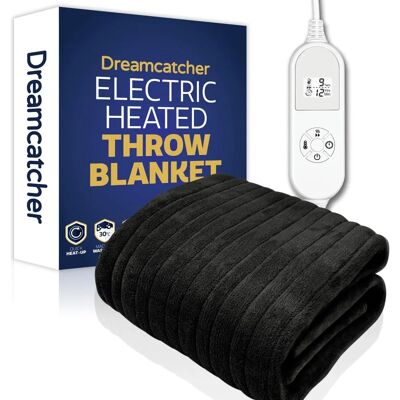 Dreamcatcher - Deluxe Electric Blanket - Black Dreamcatcher - Deluxe Electric Blanket - Black