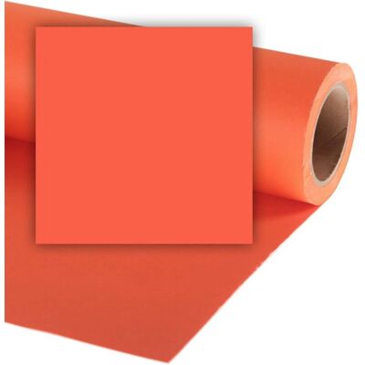 Colorama Orange Bakgrundspapper - 2,72 x 11 m - Fotostudio Tillbehör Colorama Orange Bakgrundspapper - 2,72 x 11 m - Fotostudio Tillbehör