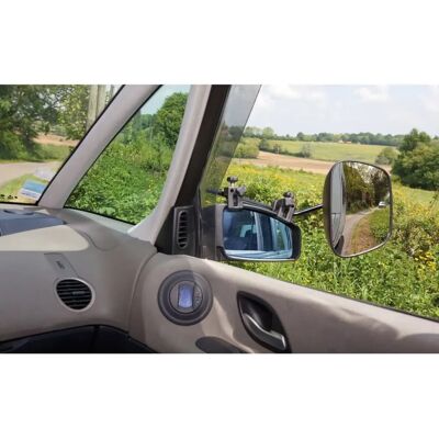 Zestaw luster konweksowych Milenco Grand Caravan - Stabilny szeroki widok Zestaw luster konweksowych Milenco Grand Caravan - Stabilny szeroki widok