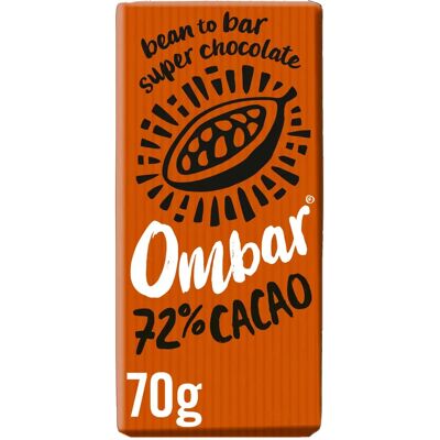 Ombar 72% Kakao - Organisk Vegansk Sjokolade Ombar 72% Kakao - Organisk Vegansk Sjokolade