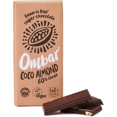 Ombar Coco Almond 70g - Sjokoladebar Ombar Coco Almond 70g - Sjokoladebar