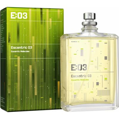 Escentric Molecules Escentric 03 Unisex Eau de Toilette Spray 3.4oz/100ml Escentric Molecules Escentric 03 Unisex Eau de Toilette Spray 3.4oz/100ml