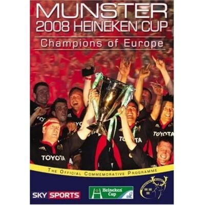Munster Rugby: European Champions 2008 - DVD Munster Rugby: European Champions 2008 - DVD