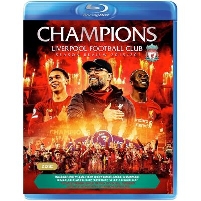 Liverpool FCs säsong 2019-20 sammanfattning Blu-ray Liverpool FCs säsong 2019-20 sammanfattning Blu-ray