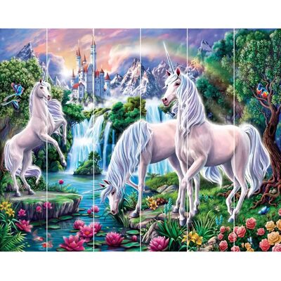 Walltastic Papier Peint Paradis Licorne - Revêtement mural - Publicité Walltastic Papier Peint Paradis Licorne - Revêtement mural - Publicité