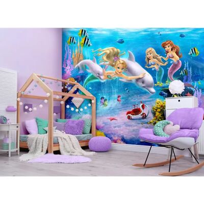 Walltastic Sirènes Magiques Décoration Murale - Publicité Walltastic Sirènes Magiques Décoration Murale - Publicité