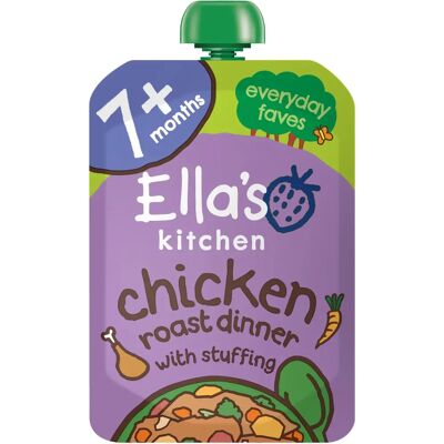Ellas Kitchen Trinn 2 Kylling Stek Middag - Babymat Ellas Kitchen Trinn 2 Kylling Stek Middag - Babymat
