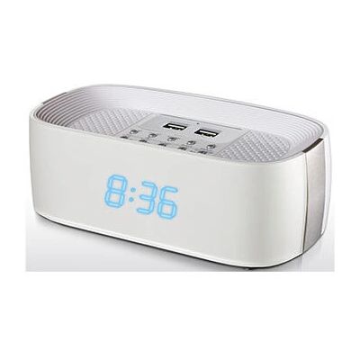 Groov-e GV-SP407-WE Bluetooth Radio Clock - radio clock Groov-e GV-SP407-WE Bluetooth Radio Clock - radio clock