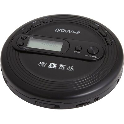 Groov-e Personal CD Player with FM Radio MP3 Groov-e Personal CD Player with FM Radio MP3