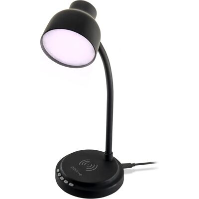 Groov-e Astra LED Lamp - Wireless Charging & Bluetooth Speaker Groov-e Astra LED Lamp - Wireless Charging & Bluetooth Speaker