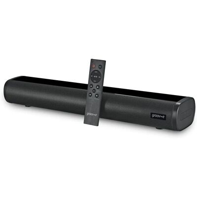 Groov-e 75W Compact Bluetooth Soundbar black Groov-e 75W Compact Bluetooth Soundbar black
