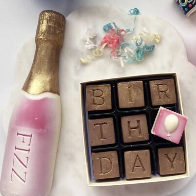 Choc on Choc - Birthday Fizz - Gift Box Choc on Choc - Birthday Fizz - Gift Box