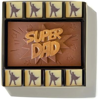 Choc on Choc Super Dad Chocolate Box - Chocolate Box Choc on Choc Super Dad Chocolate Box - Chocolate Box
