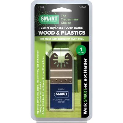 SMART TOOL H32CJ1 Lame japonaise pour bois et plastique - Lames de coupe - Publicité SMART TOOL H32CJ1 Lame japonaise pour bois et plastique - Lames de coupe - Publicité