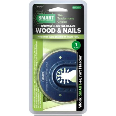 Smart Blades H90SB1 Zaagblad - Hout, Metaal, Glasvezel Snijden Smart Blades H90SB1 Zaagblad - Hout, Metaal, Glasvezel Snijden