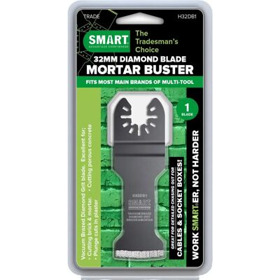 Smart H32DB1 Diamantscheibe - Ziegel, Mörtel, Poröser Beton Smart H32DB1 Diamantscheibe - Ziegel, Mörtel, Poröser Beton