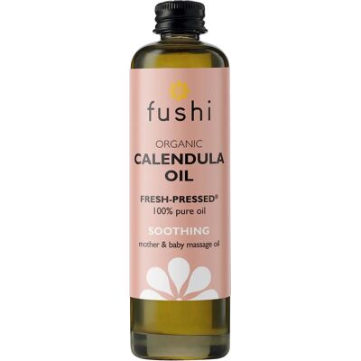 Fushi Wellbeing Organic Calendula Oil - 100ml - Skin & Hair Care Fushi Wellbeing Organic Calendula Oil - 100ml - Skin & Hair Care