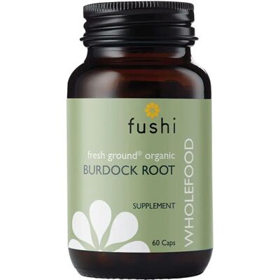 Fushi Wellbeing Organic Burdock Root - 60 Vegicaps - Supplements Fushi Wellbeing Organic Burdock Root - 60 Vegicaps - Supplements
