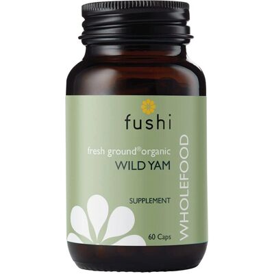 Fushi Wellbeing Organic Wild Yam Root Veg Caps - Dietary Supplement Fushi Wellbeing Organic Wild Yam Root Veg Caps - Dietary Supplement