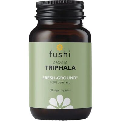 Fushi Wellbeing Organic Triphala 333mg Veg Caps - Dietary Supplement Fushi Wellbeing Organic Triphala 333mg Veg Caps - Dietary Supplement