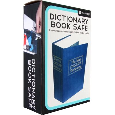 Thumbs Up Bücher-Tresor Tragbar Safe Blau - safe Thumbs Up Bücher-Tresor Tragbar Safe Blau - safe