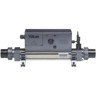 Chauffe-eau de Piscine Vulcan Titanique - Analogique - 15kW - Publicité Chauffe-eau de Piscine Vulcan Titanique - Analogique - 15kW - Publicité