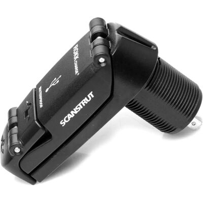 Enchufe USB Impermeable Scanstrut - Doble, Carga Rápida, Marino Enchufe USB Impermeable Scanstrut - Doble, Carga Rápida, Marino