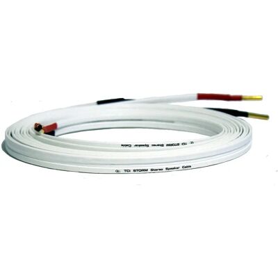 TCI Storm Stereo Kabel - 4mm Flachprofil TCI Storm Stereo Kabel - 4mm Flachprofil