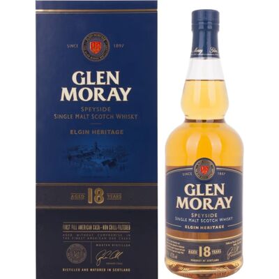 Glen Moray Heritage 18 Jahre 0,7l 47,2% Glen Moray Heritage 18 Jahre 0,7l 47,2%
