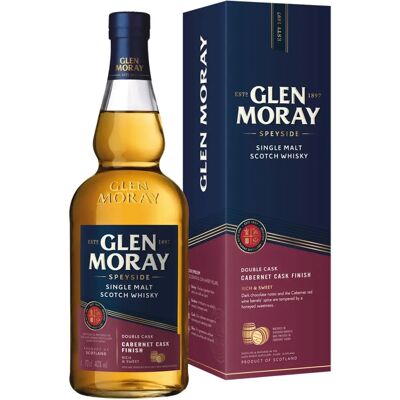 Glen Moray Elgin Classic Cabernet Cask Finish Speyside Single Malt Whisky Glen Moray Elgin Classic Cabernet Cask Finish Speyside Single Malt Whisky