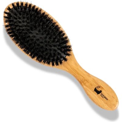 Eco Bath Bamboo Hair Brush Boar Bristle - 1 Unit Eco Bath Bamboo Hair Brush Boar Bristle - 1 Unit