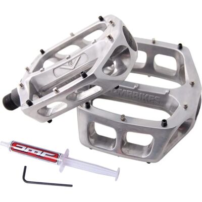 Pedali piatti DMR V8 Classic - Argento - Pedali da mountain bike Pedali piatti DMR V8 Classic - Argento - Pedali da mountain bike