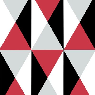 YöL Diamond Red Wallpaper Geometric Triangles Retro Burgundy Black Grey Textured - Wallpaper YöL Diamond Red Wallpaper Geometric Triangles Retro Burgundy Black Grey Textured - Wallpaper